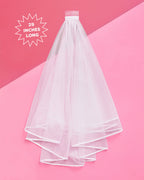 Classic Bride Veil - double layered bridal veil