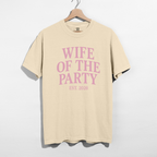 Wife of the Party Shirt | Bachelorette & Wedding Weekend Outfit (Est. 2026)