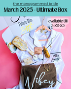 The Monogrammed Bride- ULTIMATE BOX
