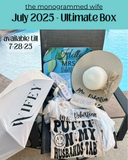 The Monogrammed WIFE- 6 Month Subscription