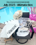 The Monogrammed BRIDE- 6 Month Subscription