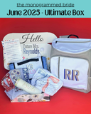 The Monogrammed BRIDE- 6 Month Subscription
