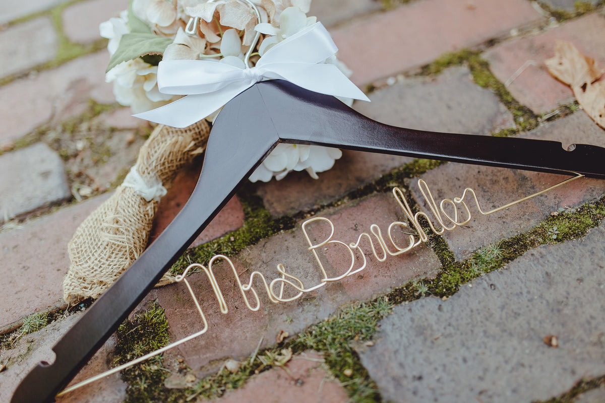 Personalized Bridal Hanger