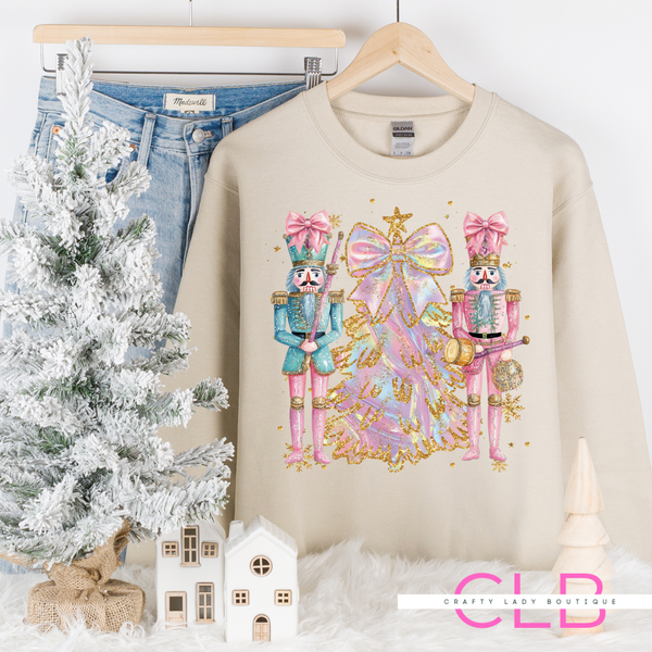 Nutcracker Tee or Sweatshirt- Off White