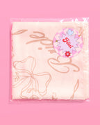 Beige Bride Headscarf - white silk bride head scarf
