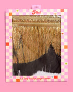 Gold + Black Scallop Fringe Banner - 6 ft fringe garland
