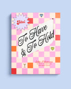 To Have & To Hold Pillowcase - white satin cover