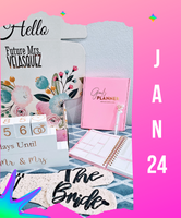 bridal subscription box with wedding planning items