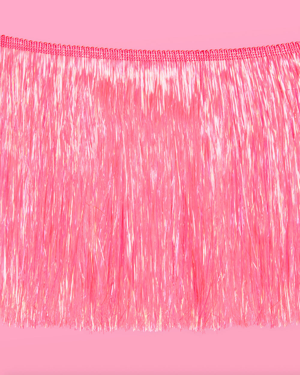 That's Hot Fringe - pink foil banner