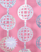 It's Disco, Baby! Curtain - iridescent foil curtain