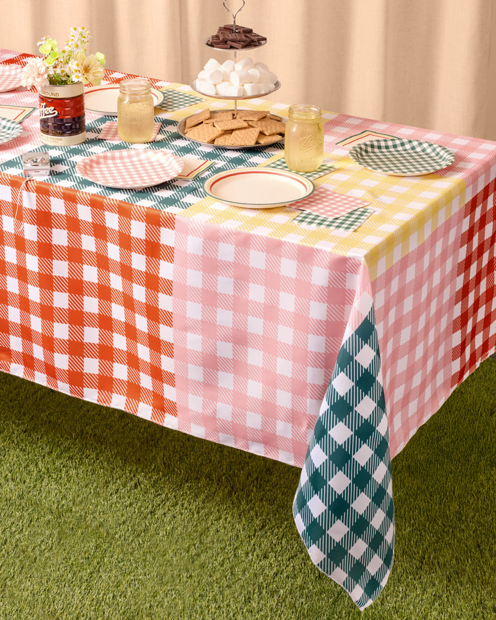 Camp Bride Tablecloth - washable table cover