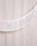 Iridescent Fringe - iridescent foil banner