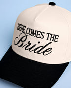 Here Comes the Bride Hat - embroidered trucker hat