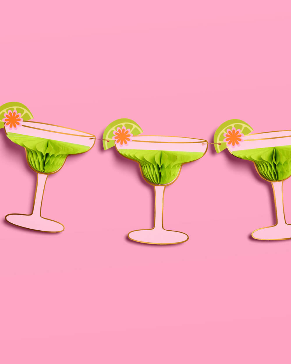 Margarita Accordion Banner - 3D banner