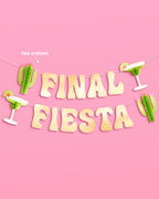 Final Fiesta Banner - 3D paper banner