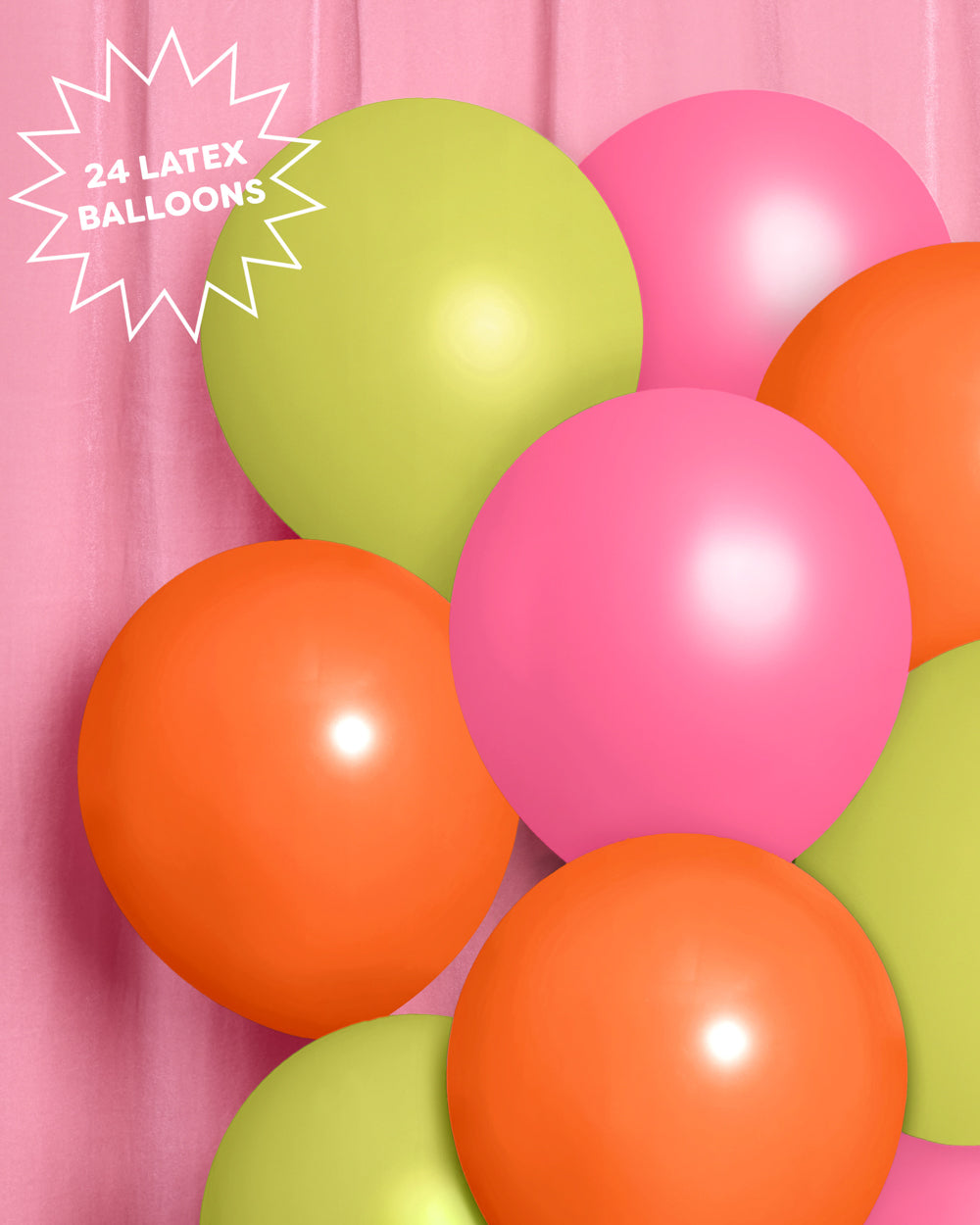 Pool Party Pack - 24 latex balloons