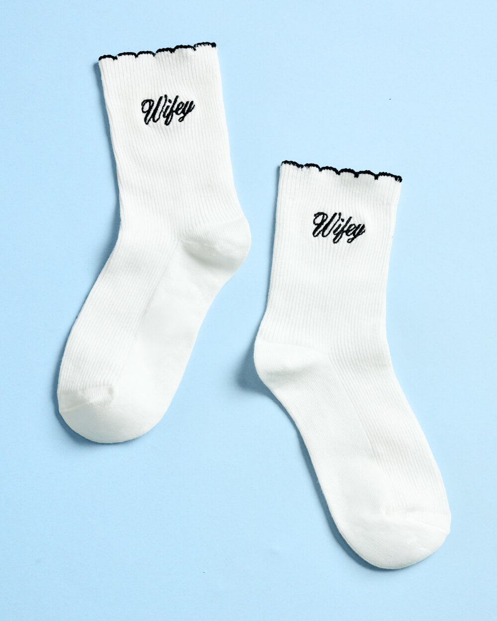 Wifey and Hubby Socks - matching newlywed socks
