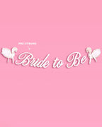 Swan to Be Banner - iridescent foil banner