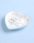 To Have & To Hold Tray - heart shaped ceramic dish