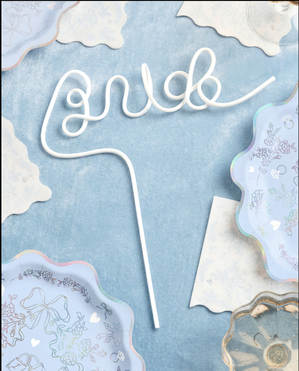 Classic Bride Straw - XL white Bride straw
