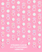 Engaged Era Garland - iridescent foil backdrop