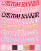 Timeless Custom Banner - customizable banner