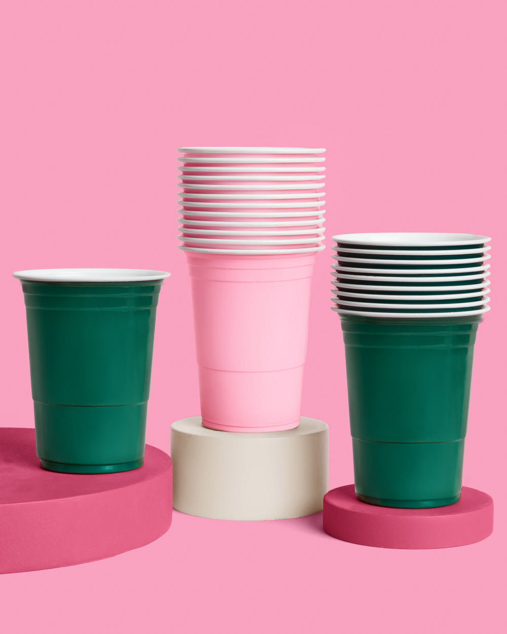 Camp Bride Cups - 50 matte 16 oz cups