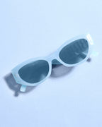 Something Blue Sunnies - bride embossed sunglasses
