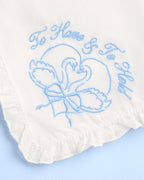 To Have & To Hold Hanky - embroidered handkerchief
