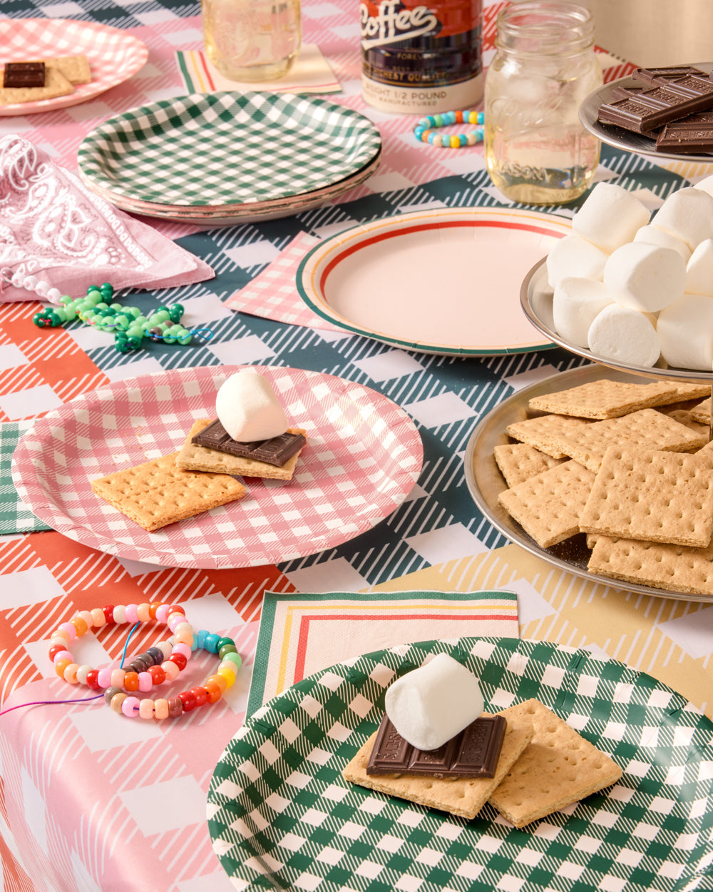 Camp Bride Plates - 24 matte paper plates