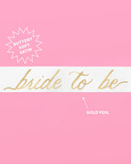 Classic Bride Sash - white satin sash