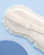 Bride Sleep Mask - embroidered satin