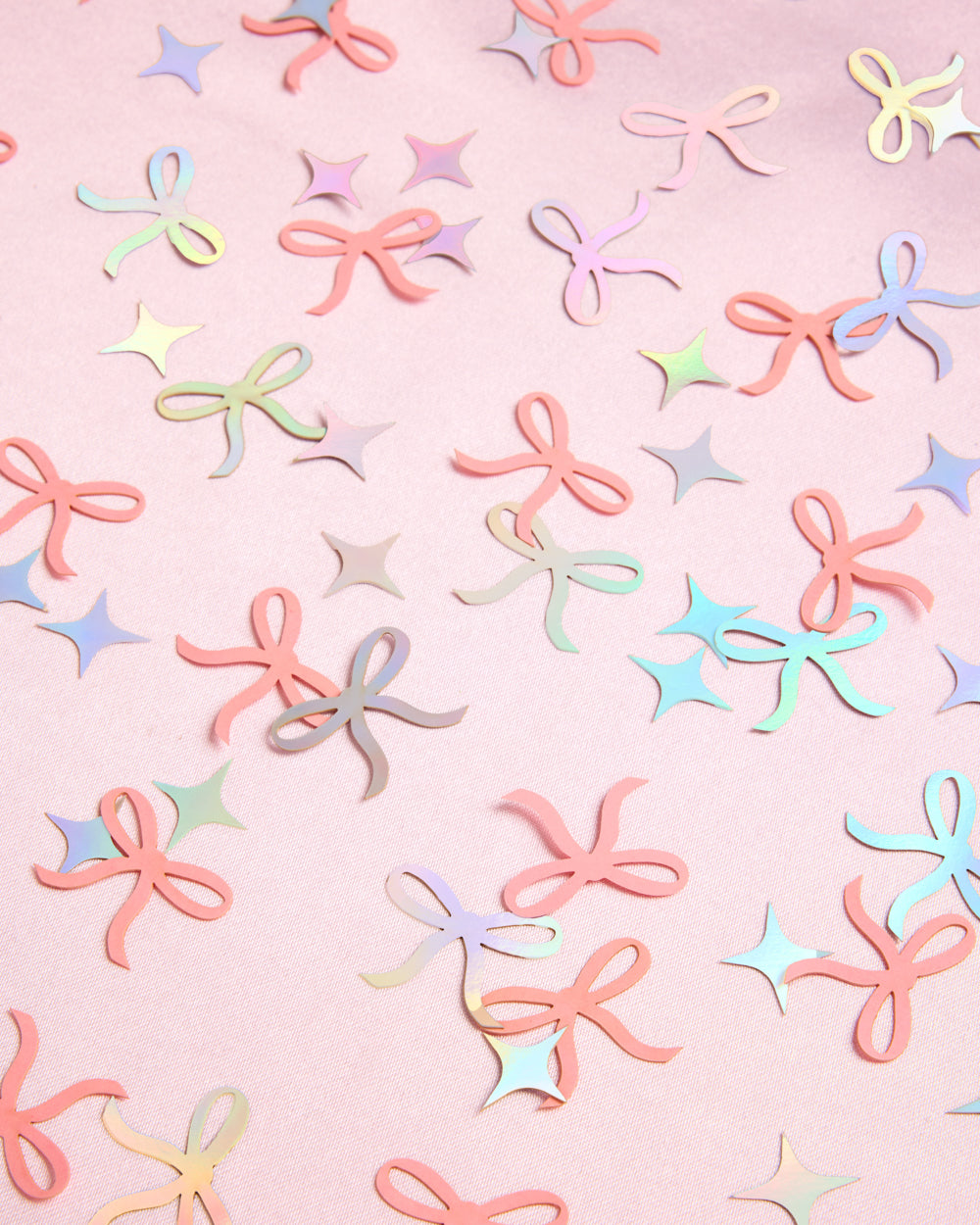 Tying the Knot Confetti - 200 pc iridescent foil confetti