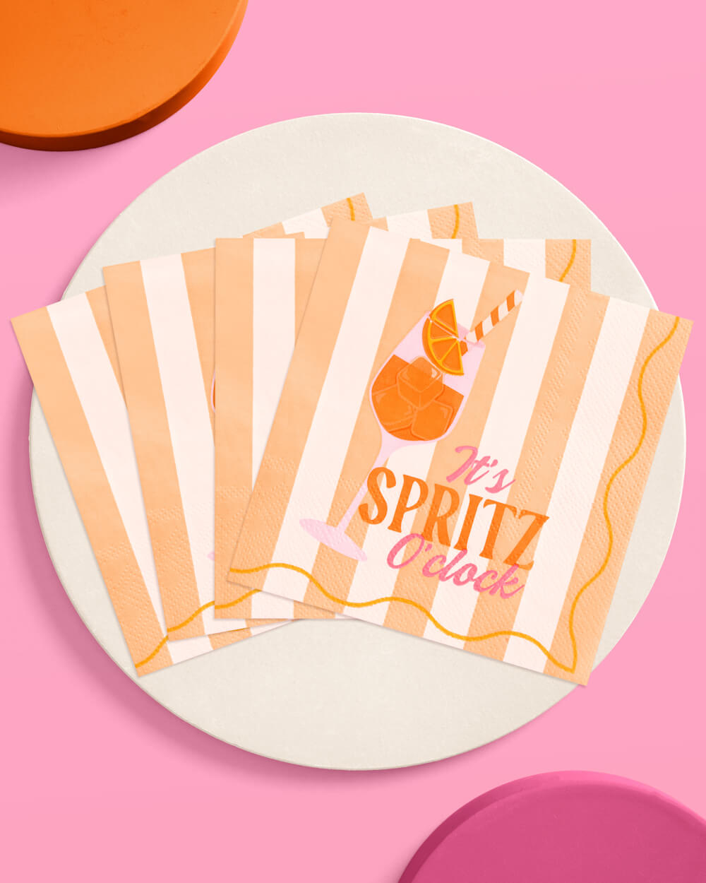 Spritz Napkins - 25 paper cocktail napkins