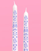 Coastal Candlesticks - set of 2 tapered candles