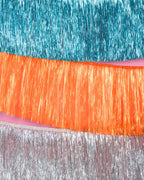 Showgirl Fringe Pack - teal + orange fringe banners