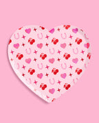 Lucky in Love Plates - 24 paper plates