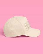 Wifey Trucker Hat - ivory embroidered hat