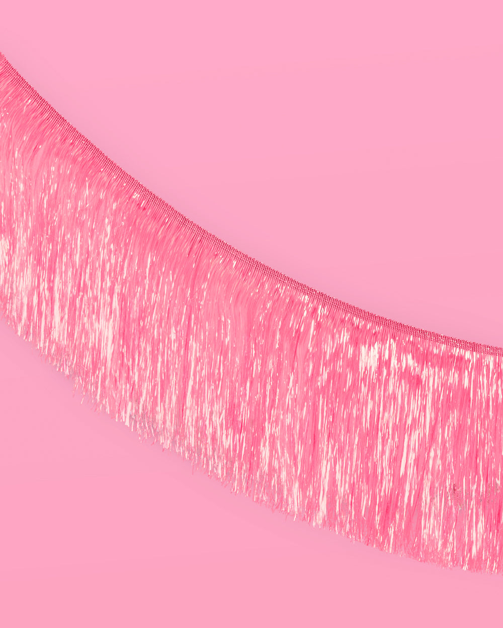That's Hot Fringe - pink foil banner