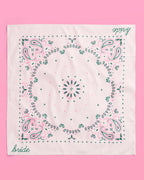 Camp Bride Bandana - embroidered bandana