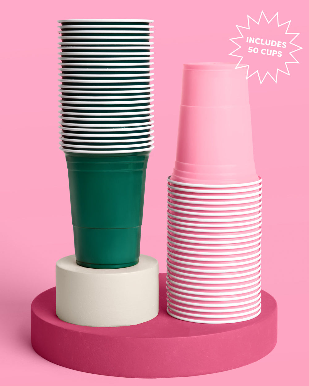 Camp Bride Cups - 50 matte 16 oz cups