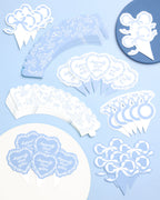 Happily Ever After Toppers - 24 wrappers + toppers