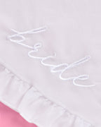 Bride to Be Sarong - white chiffon embroidered sarong