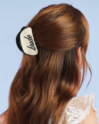 Classic Bride Clip - two tone claw clip