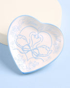 To Have & To Hold Tray - heart shaped ceramic dish