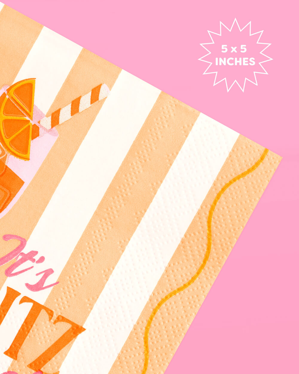 Spritz Napkins - 25 paper cocktail napkins