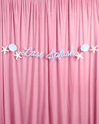 Last Splash Banner - matte blue banner
