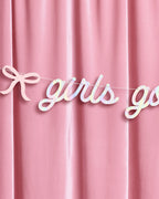 Girls Gone Mild Banner - iridescent foil banner