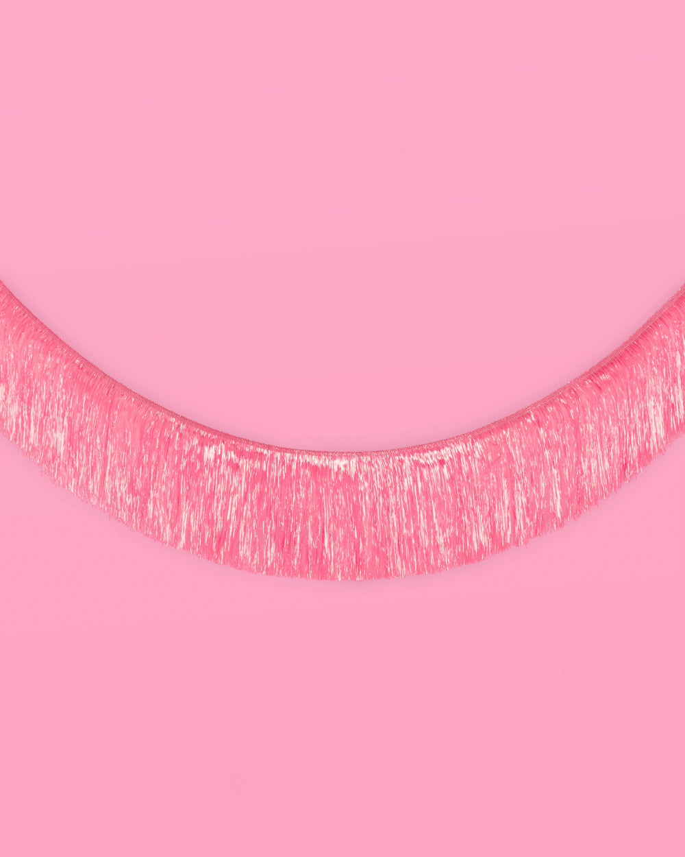 That's Hot Fringe - pink foil banner