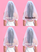 Groovy Custom Veil - customizable veil